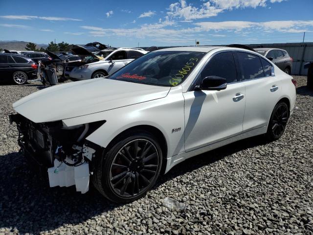 JN1FV7ARXJM480353 - 2018 INFINITI Q50 RED SPORT 400 WHITE photo 1