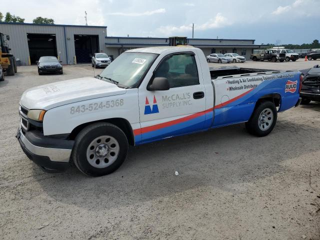 3GCEC14X26G245431 - 2006 CHEVROLET SILVERADO C1500 WHITE photo 1