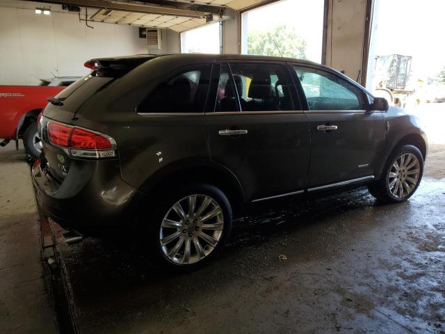 2LMDJ8JK6BBJ19119 - 2011 LINCOLN MKX GRAY photo 3