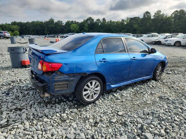 2T1BU4EE4AC372120 - 2010 TOYOTA COROLLA BASE BLUE photo 3