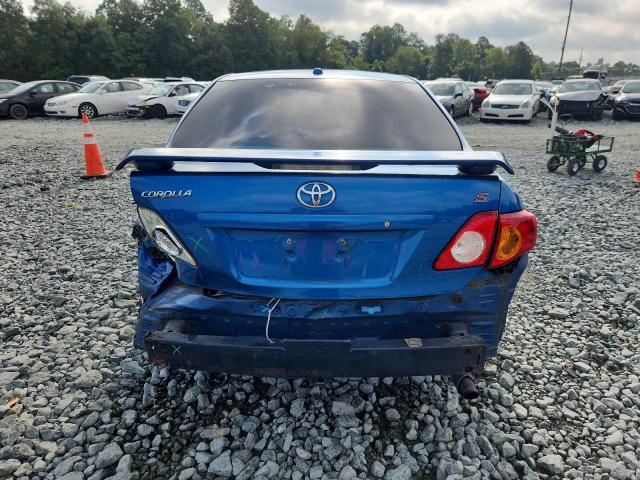 2T1BU4EE4AC372120 - 2010 TOYOTA COROLLA BASE BLUE photo 6