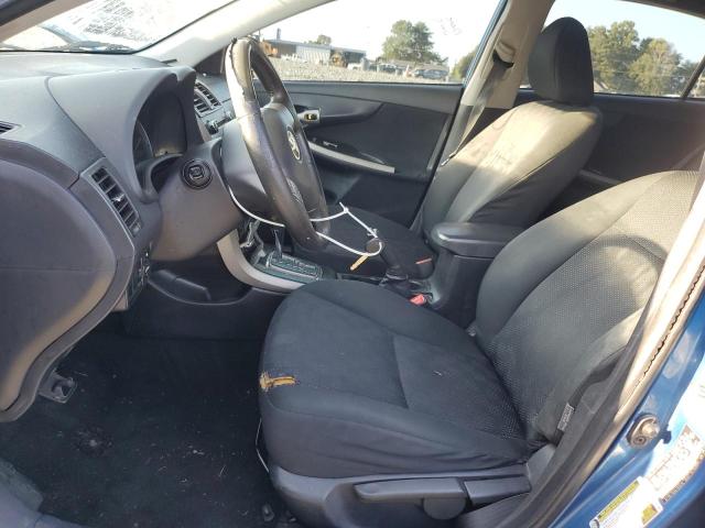 2T1BU4EE4AC372120 - 2010 TOYOTA COROLLA BASE BLUE photo 7