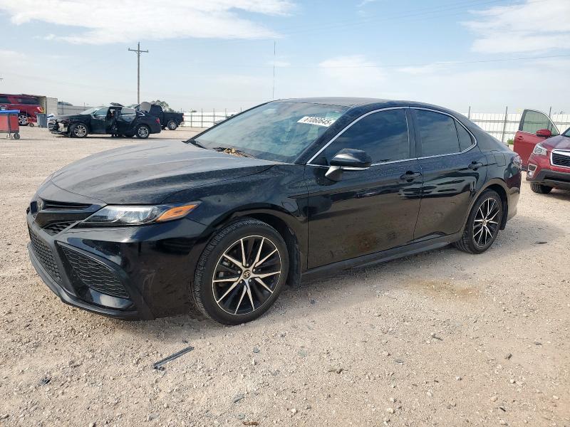 4T1G11AK0PU808722 - 2023 TOYOTA CAMRY SE NIGHT SHADE BLACK photo 1