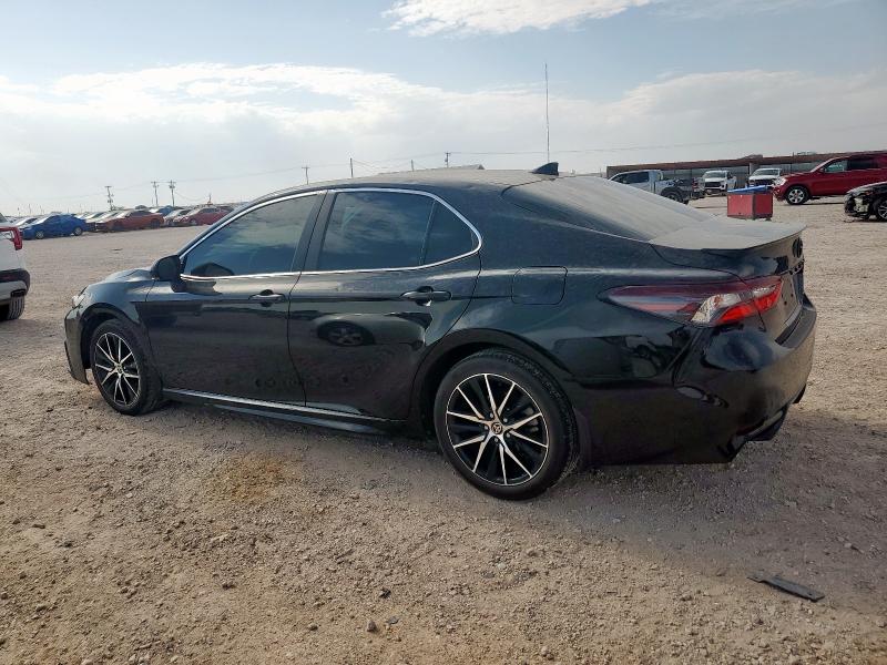 4T1G11AK0PU808722 - 2023 TOYOTA CAMRY SE NIGHT SHADE BLACK photo 2