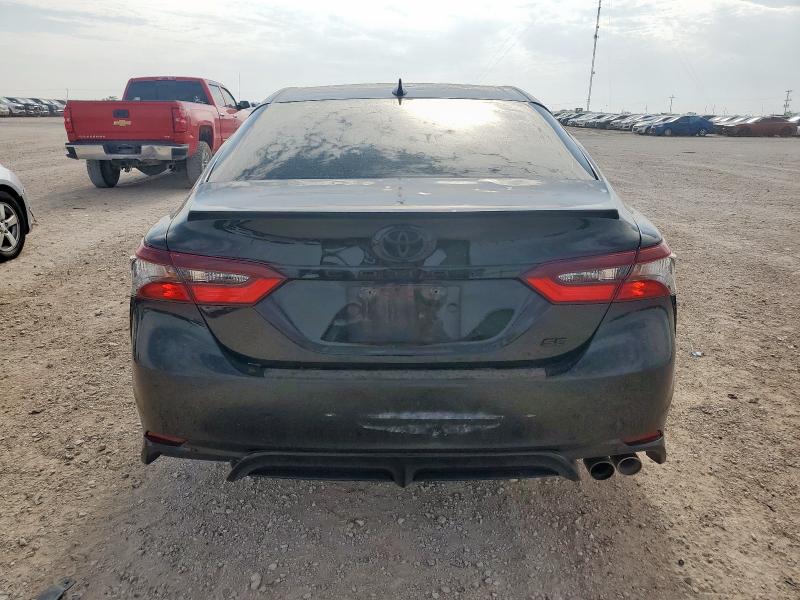 4T1G11AK0PU808722 - 2023 TOYOTA CAMRY SE NIGHT SHADE BLACK photo 6