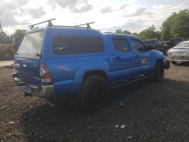 5TELU4EN8AZ680373 - 2010 TOYOTA TACOMA DOUBLE CAB BLUE photo 3