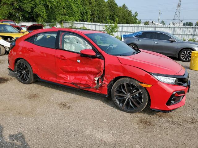 SHHFK7H90MU300482 - 2021 HONDA CIVIC SPORT TOURING RED photo 4