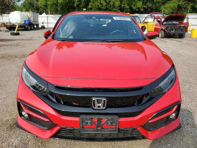 SHHFK7H90MU300482 - 2021 HONDA CIVIC SPORT TOURING RED photo 5