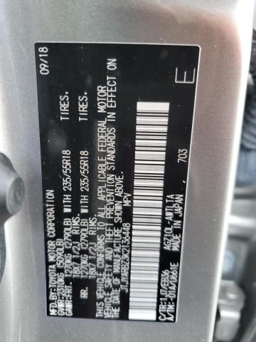 JTJYARBZ3K2136448 - 2019 LEXUS NX 300 BASE Gümüş foto 13