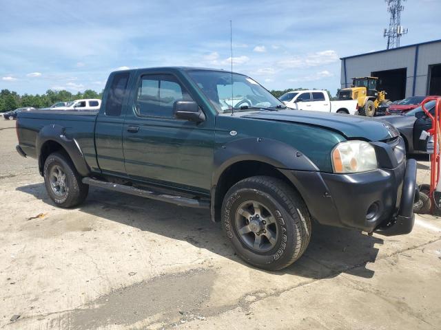 1N6ED26Y62C300546 - 2002 NISSAN FRONTIER KING CAB XE GREEN photo 4