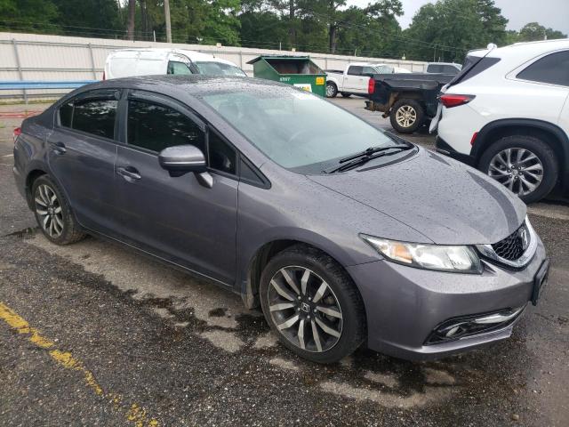 19XFB2F94FE051944 - 2015 HONDA CIVIC EXL GRAY photo 4
