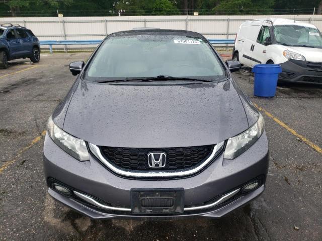 19XFB2F94FE051944 - 2015 HONDA CIVIC EXL GRAY photo 5