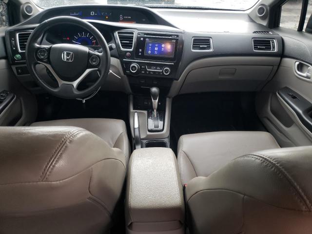 19XFB2F94FE051944 - 2015 HONDA CIVIC EXL GRAY photo 8