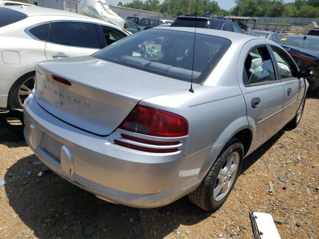 1B3EL36R04N275821 - 2004 DODGE STRATUS SE SILVER photo 4