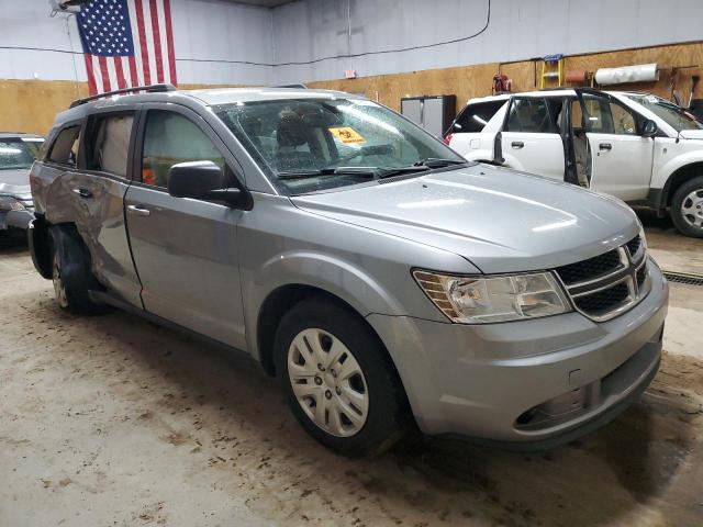 3C4PDCAB8LT273991 - 2020 DODGE JOURNEY SE SILVER photo 4