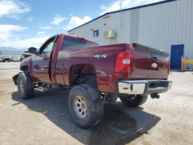 1GCEK14C48Z288090 - 2008 CHEVROLET SILVERADO K1500 BURGUNDY photo 2