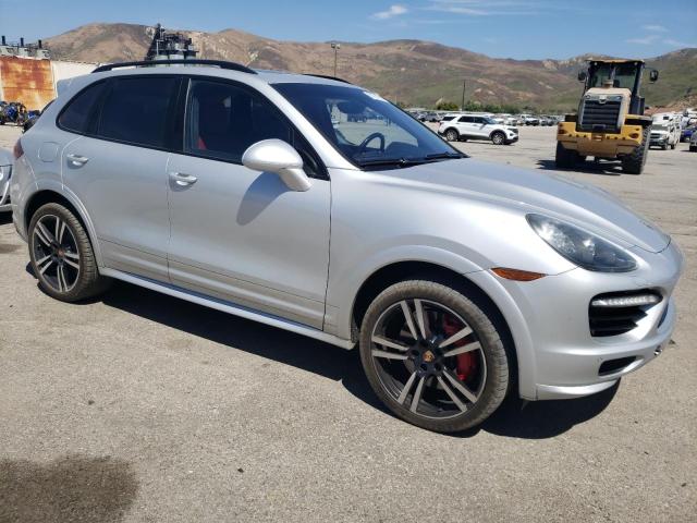 WP1AC2A26ELA85437 - 2014 PORSCHE CAYENNE TURBO SILVER photo 4