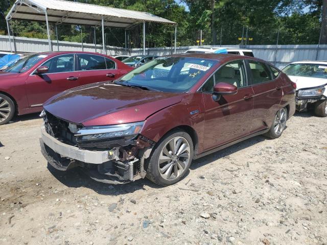 JHMZC5F17JC005075 - 2018 HONDA CLARITY RED photo 1