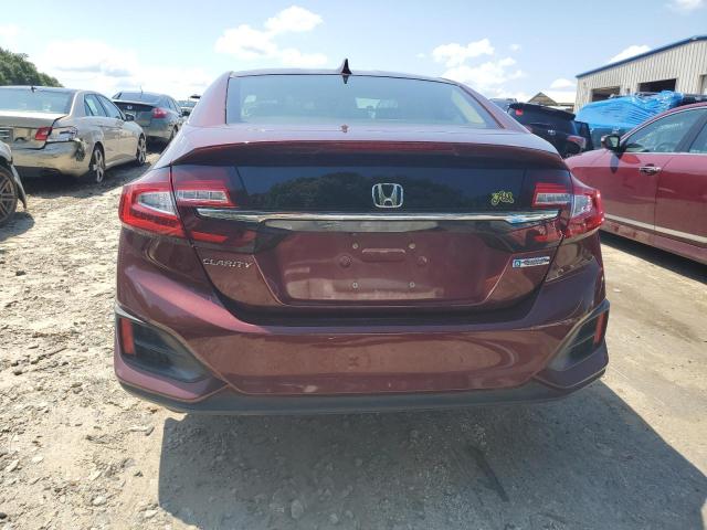 JHMZC5F17JC005075 - 2018 HONDA CLARITY RED photo 6