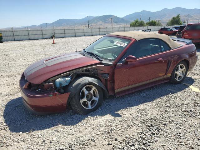 1FAFP44684F149230 - 2004 FORD MUSTANG RED photo 1