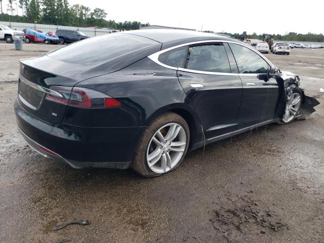5YJSA1H13EFP33256 - 2014 TESLA MODEL S Schwarz Foto 3