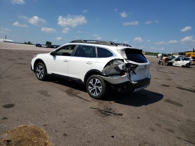 4S4BTANC8N3175655 - 2022 SUBARU OUTBACK LIMITED WHITE photo 2