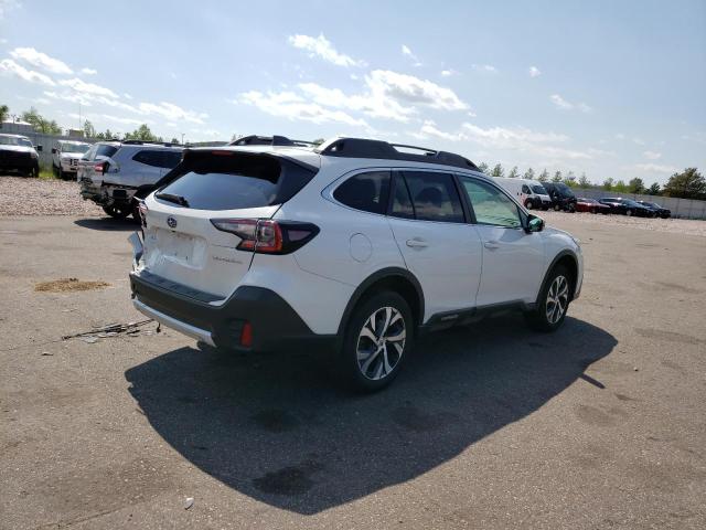 4S4BTANC8N3175655 - 2022 SUBARU OUTBACK LIMITED WHITE photo 3