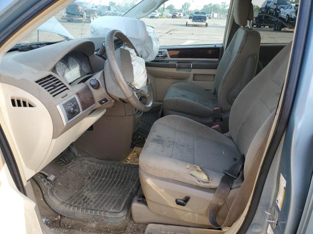 2A4RR5D14AR358085 - 2010 CHRYSLER TOWN & COU TOURING BLUE photo 7