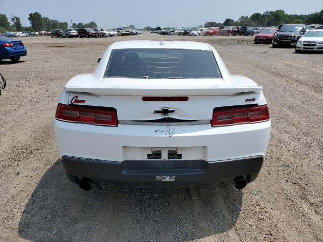 2G1FB1E30E9319479 - 2014 CHEVROLET CAMARO LT WHITE photo 6