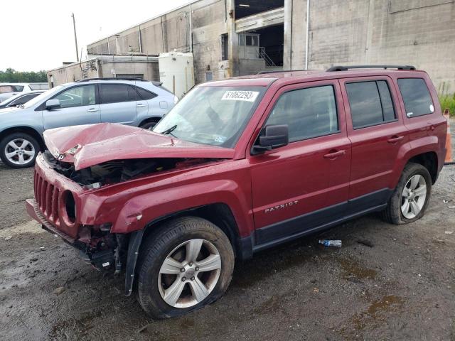 1C4NJRFB0GD719297 - 2016 JEEP PATRIOT LATITUDE BURGUNDY photo 1