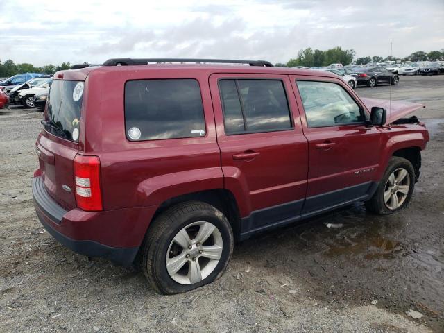 1C4NJRFB0GD719297 - 2016 JEEP PATRIOT LATITUDE BURGUNDY photo 3