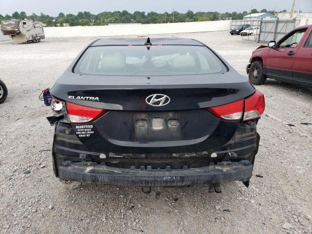 5NPDH4AE0DH405098 - 2013 HYUNDAI ELANTRA GLS BLACK photo 6