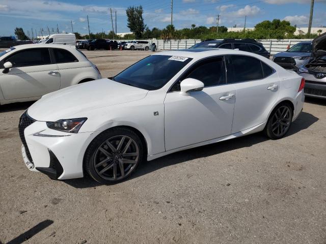 JTHBA1D2XK5087790 - 2019 LEXUS IS 300 WHITE photo 1