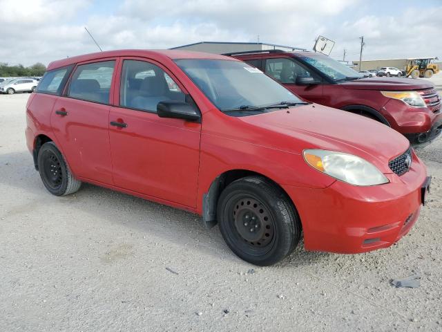 2T1KR32E93C028480 - 2003 TOYOTA COROLLA MA XR RED photo 4