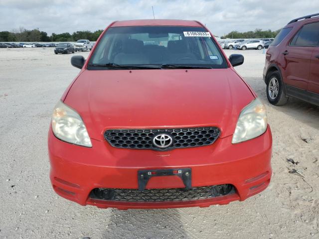 2T1KR32E93C028480 - 2003 TOYOTA COROLLA MA XR RED photo 5