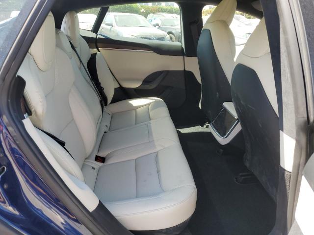 5YJSA1E58MF430625 - 2021 TESLA MODEL S ლურჯი ფოტო 10
