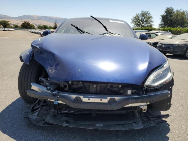 5YJSA1E58MF430625 - 2021 TESLA MODEL S ლურჯი ფოტო 5