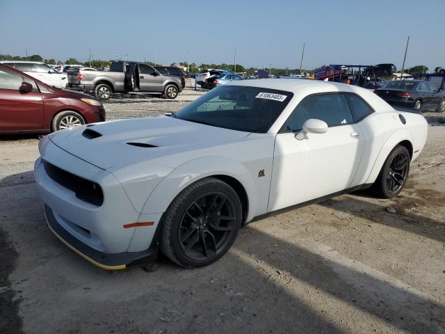 2C3CDZFJXNH151537 - 2022 DODGE CHALLENGER R/T SCAT PACK WHITE photo 1