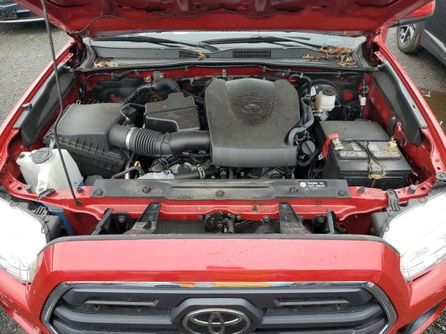 3TMDZ5BN2KM076848 - 2019 TOYOTA TACOMA DOUBLE CAB RED photo 11