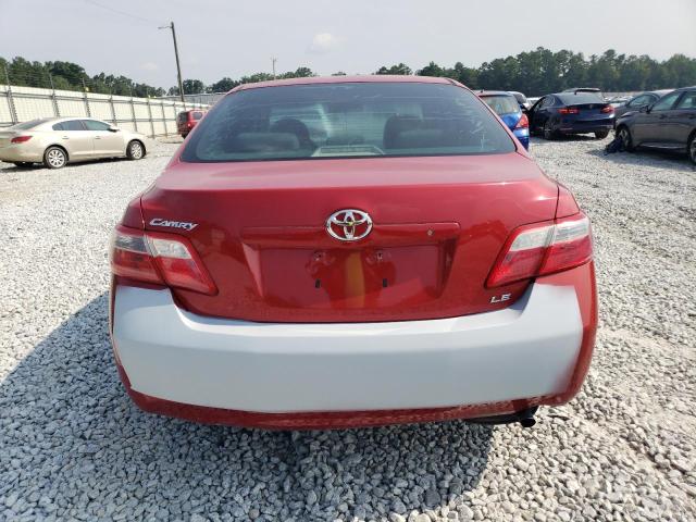 4T4BE46KX8R043812 - 2008 TOYOTA CAMRY CE RED photo 6