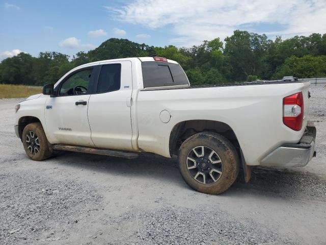 5TFUY5F12LX873929 - 2020 TOYOTA TUNDRA DOUBLE CAB SR/SR5 WHITE photo 2