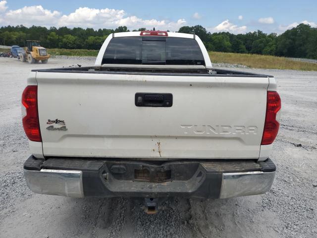 5TFUY5F12LX873929 - 2020 TOYOTA TUNDRA DOUBLE CAB SR/SR5 WHITE photo 6