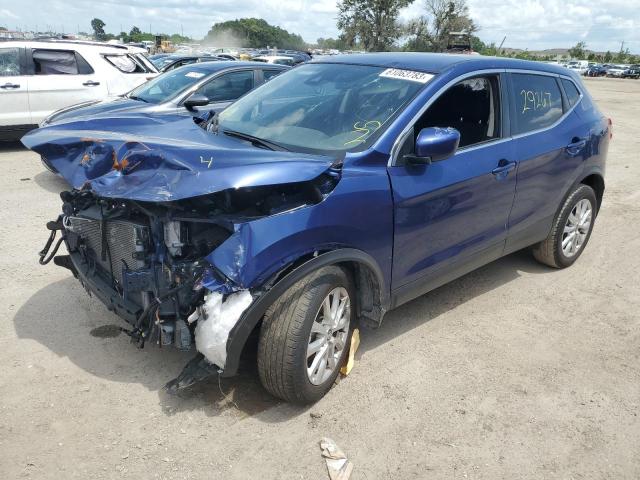 JN1BJ1AV9NW343726 - 2022 NISSAN ROGUE SPOR S BLUE photo 1