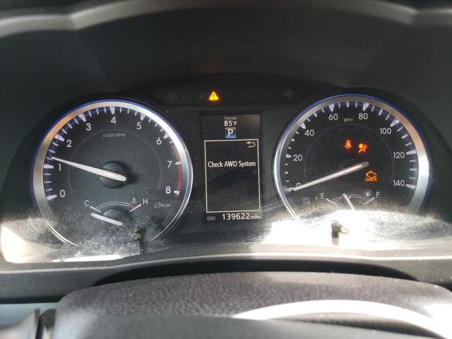 5TDJKRFH2FS203493 - 2015 TOYOTA HIGHLANDER XLE GRAY photo 9