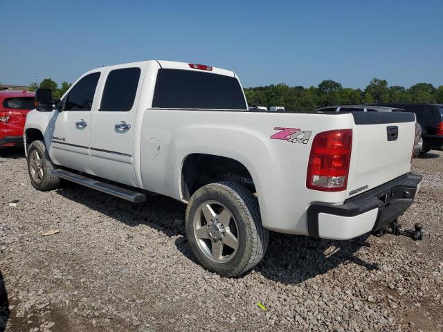 1GT125C83BF206782 - 2011 GMC SIERRA K2500 DENALI WHITE photo 2