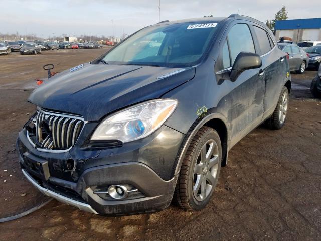 KL4CJBSB3DB096425 - 2013 BUICK ENCORE CONVENIENCE  photo 2