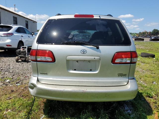 4T3ZF13C92U476926 - 2002 TOYOTA SIENNA LE SILVER photo 6