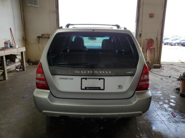 JF1SG65683H750634 - 2003 SUBARU FORESTER 2.5XS Серебристый фото 6