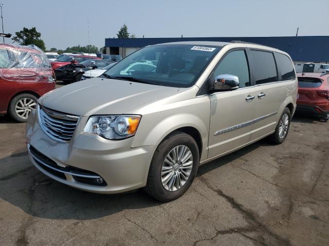 2C4RC1CG1FR574084 - 2015 CHRYSLER TOWN & COU TOURING L GOLD photo 1