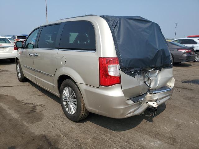 2C4RC1CG1FR574084 - 2015 CHRYSLER TOWN & COU TOURING L GOLD photo 2